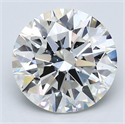 Natural Diamond 4.50 Carats, Round with Excellent Cut, I Color, VS2 Clarity and Certified by GIA