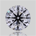 Natural Diamond 0.45 Carats, Round with Excellent Cut, I Color, SI2 Clarity and Certified by GIA