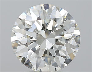 Picture of Natural Diamond 2.37 Carats, Round with Excellent Cut, H Color, VS1 Clarity and Certified by IGI