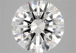 Picture of Natural Diamond 5.01 Carats, Round with Excellent Cut, E Color, SI2 Clarity and Certified by GIA