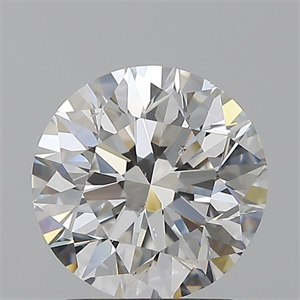 Picture of Natural Diamond 2.01 Carats, Round with Excellent Cut, F Color, SI1 Clarity and Certified by GIA