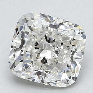 1.04 Carats, Cushion Diamond with  Ideal Cut, F VS2, Certified by EGL