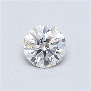 Picture of Natural Diamond 0.52 Carats, Round with Excellent Cut, G Color, SI2 Clarity and Certified by GIA