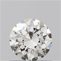 Natural Diamond 0.51 Carats, Round with Very Good Cut, J Color, VVS2 Clarity and Certified by GIA