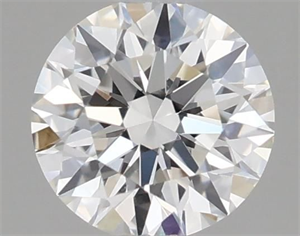 Picture of Natural Diamond 0.40 Carats, Round with Excellent Cut, G Color, VS2 Clarity and Certified by GIA