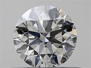 Picture of Natural Diamond 0.40 Carats, Round with Excellent Cut, J Color, VS1 Clarity and Certified by GIA