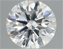 Natural Diamond 0.40 Carats, Round with Excellent Cut, I Color, VS1 Clarity and Certified by GIA