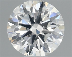 Picture of Natural Diamond 0.40 Carats, Round with Excellent Cut, I Color, VS1 Clarity and Certified by GIA