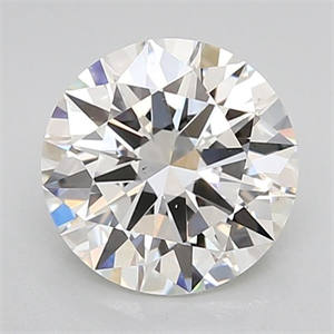 Picture of Natural Diamond 2.00 Carats, Round with Excellent Cut, I Color, VS1 Clarity and Certified by GIA