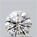 Natural Diamond 0.46 Carats, Round with Excellent Cut, I Color, VS1 Clarity and Certified by GIA