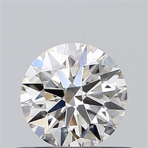 Picture of Natural Diamond 0.46 Carats, Round with Excellent Cut, I Color, VS1 Clarity and Certified by GIA