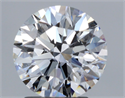 Natural Diamond 2.52 Carats, Round with Excellent Cut, D Color, VVS2 Clarity and Certified by GIA