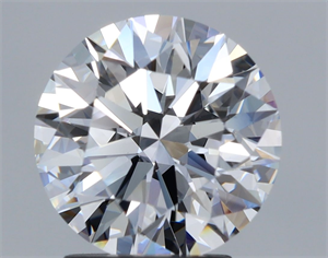 Picture of Natural Diamond 2.52 Carats, Round with Excellent Cut, D Color, VVS2 Clarity and Certified by GIA