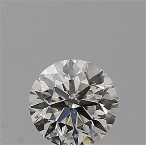 0.30 Carats, ROUND Diamond with Very Good Cut, K Color, SI2 Clarity and Certified by GIA