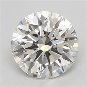 Picture of Natural Diamond 0.50 Carats, Round with Excellent Cut, J Color, VS1 Clarity and Certified by GIA