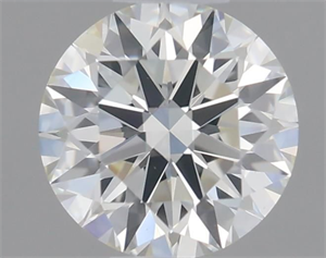 Picture of Natural Diamond 0.42 Carats, Round with Excellent Cut, K Color, VS1 Clarity and Certified by GIA