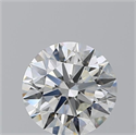 Natural Diamond 3.00 Carats, Round with Excellent Cut, H Color, VS2 Clarity and Certified by GIA