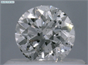 Natural Diamond 0.42 Carats, Round with Good Cut, F Color, SI2 Clarity and Certified by IGI