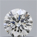 Natural Diamond 0.40 Carats, Round with Excellent Cut, I Color, SI1 Clarity and Certified by GIA