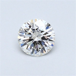 Picture of Natural Diamond 0.41 Carats, Round with Excellent Cut, F Color, SI1 Clarity and Certified by GIA