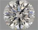 Natural Diamond 0.41 Carats, Round with Excellent Cut, H Color, IF Clarity and Certified by GIA