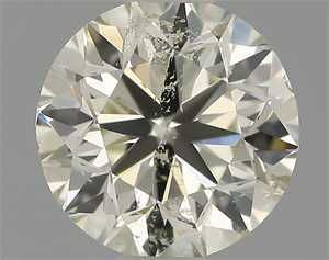 Picture of Natural Diamond 0.70 Carats, Round with Very Good Cut, J Color, SI2 Clarity and Certified by IGI