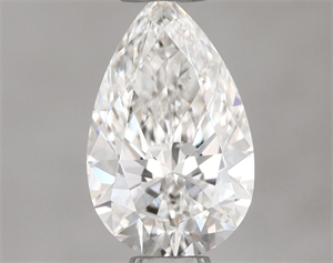 Picture of Natural Diamond 0.51 Carats, Pear with  Cut, F Color, VS2 Clarity and Certified by GIA