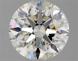 Picture of Natural Diamond 2.04 Carats, Round with Excellent Cut, J Color, VVS1 Clarity and Certified by GIA