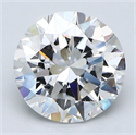 Natural Diamond 2.02 Carats, Round with Excellent Cut, F Color, VS1 Clarity and Certified by GIA