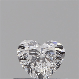 Picture of 0.30 Carats, HEART Diamond with  Cut, E Color, VVS2 Clarity and Certified by GIA