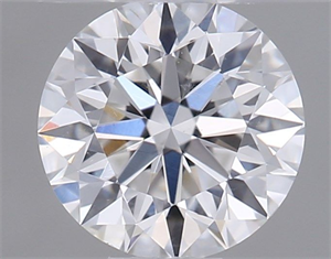 Picture of Natural Diamond 0.40 Carats, Round with Very Good Cut, E Color, SI1 Clarity and Certified by GIA