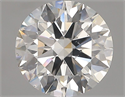 Natural Diamond 2.20 Carats, Round with Excellent Cut, J Color, SI1 Clarity and Certified by GIA