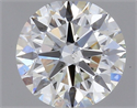 Natural Diamond 0.40 Carats, Round with Very Good Cut, I Color, SI1 Clarity and Certified by GIA