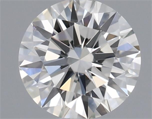 Picture of Natural Diamond 0.41 Carats, Round with Excellent Cut, I Color, VS1 Clarity and Certified by IGI