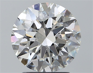 Picture of Natural Diamond 2.13 Carats, Round with Excellent Cut, H Color, SI1 Clarity and Certified by GIA