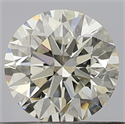 Natural Diamond 0.51 Carats, Round with Excellent Cut, I Color, SI1 Clarity and Certified by GIA