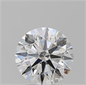 Natural Diamond 2.73 Carats, Round with Excellent Cut, E Color, VVS2 Clarity and Certified by GIA