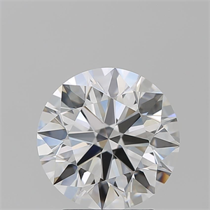 Picture of Natural Diamond 2.73 Carats, Round with Excellent Cut, E Color, VVS2 Clarity and Certified by GIA