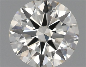 Picture of Natural Diamond 0.50 Carats, Round with Excellent Cut, I Color, VS1 Clarity and Certified by IGI