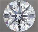 Natural Diamond 2.00 Carats, Round with Excellent Cut, E Color, VVS1 Clarity and Certified by GIA