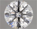 Natural Diamond 1.51 Carats, Round with Excellent Cut, E Color, IF Clarity and Certified by GIA