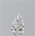 Natural Diamond 1.50 Carats, Pear with  Cut, F Color, SI1 Clarity and Certified by GIA