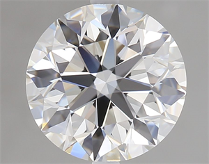 Picture of Natural Diamond 2.01 Carats, Round with Excellent Cut, F Color, VVS2 Clarity and Certified by GIA