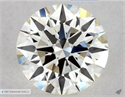 Natural Diamond 0.50 Carats, Round with Excellent Cut, K Color, VVS2 Clarity and Certified by GIA