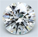 Natural Diamond 2.01 Carats, Round with Excellent Cut, G Color, VS2 Clarity and Certified by GIA