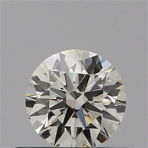0.30 Carats, ROUND Diamond with Excellent Cut, M Color, SI1 Clarity and Certified by GIA