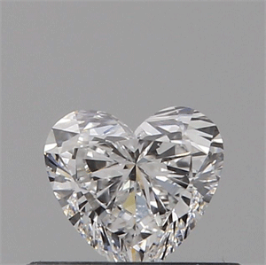 Picture of 0.30 Carats, HEART Diamond with  Cut, D Color, VS1 Clarity and Certified by GIA