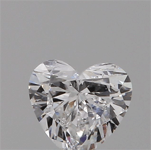 Picture of 0.30 Carats, HEART Diamond with  Cut, D Color, VS2 Clarity and Certified by GIA