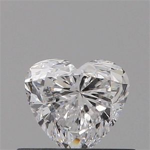 Picture of 0.37 Carats, HEART Diamond with  Cut, D Color, VS2 Clarity and Certified by GIA