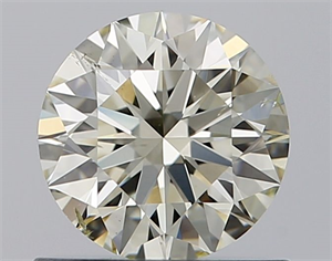 Picture of Natural Diamond 0.71 Carats, Round with Excellent Cut, K Color, SI1 Clarity and Certified by IGI